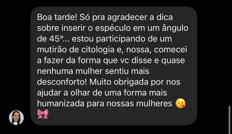 Depoimento de Dra. Amanda Silva