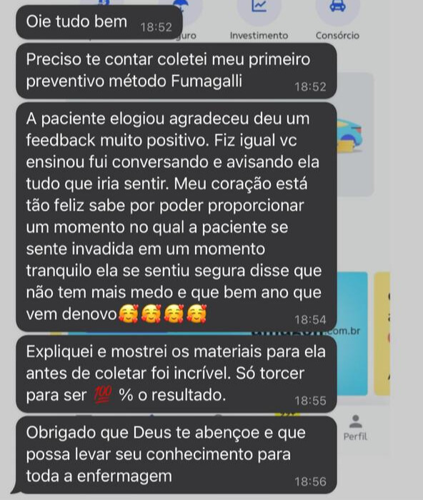 Depoimento de Dra. Juliana Rocha